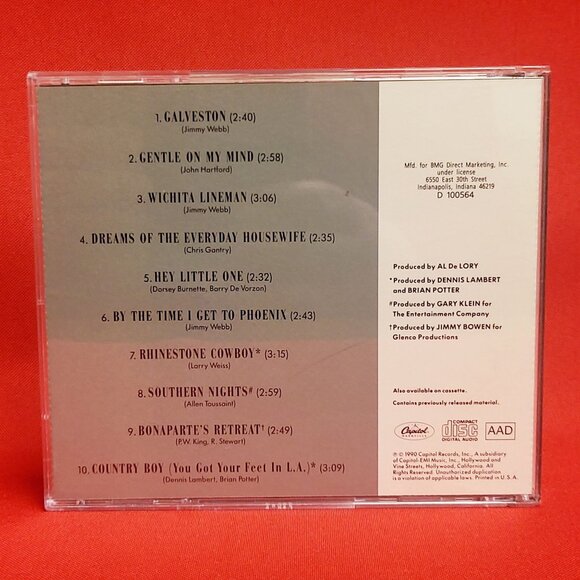 Classics Collection by Glen Campbell Audio CD 1990 - Picture 2 of 8